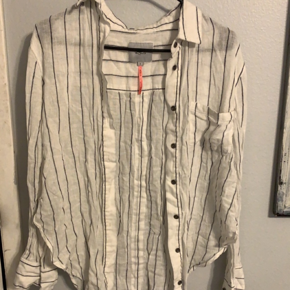 Free people button up